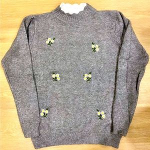 Sweater flowers